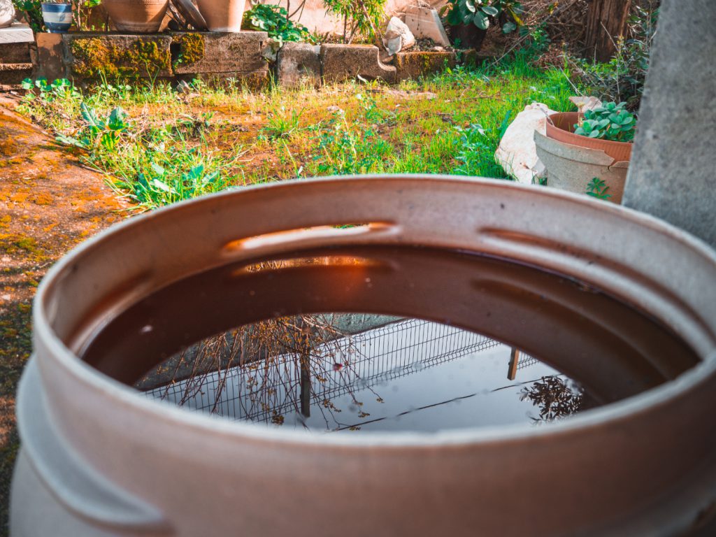 Cisterna per raccolta acqua piovana