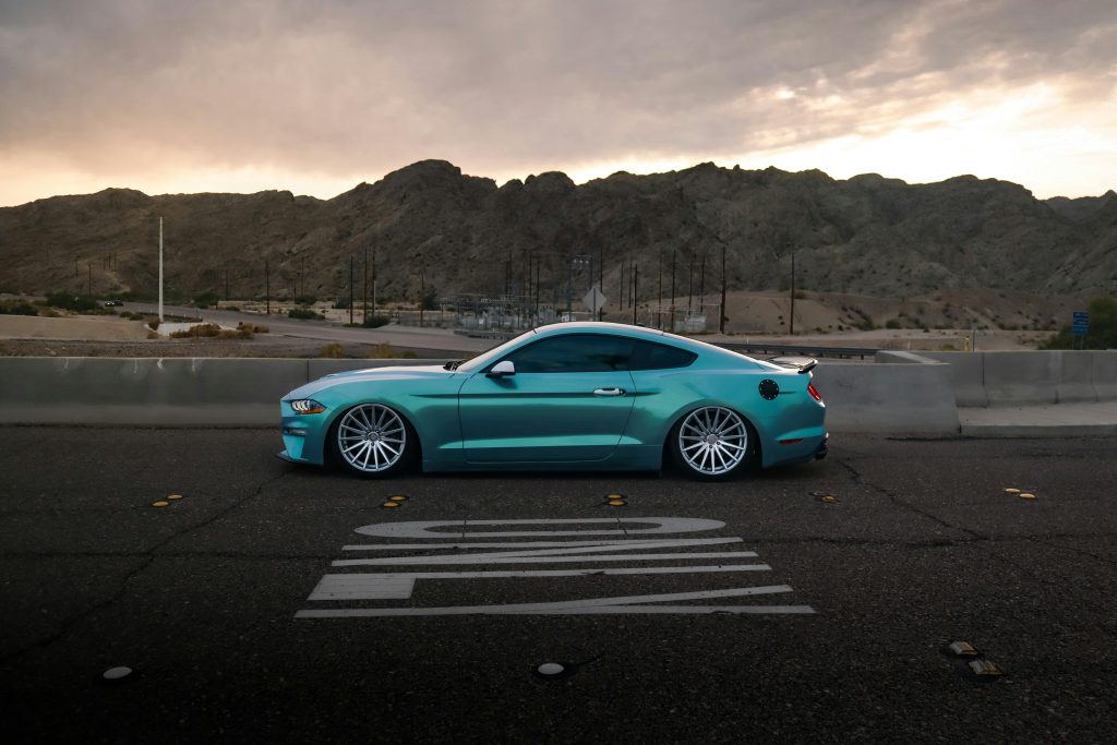 Samochód po konserwacji podwozia w Gorlicach