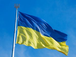 zdjęcie flagi Ukrainy