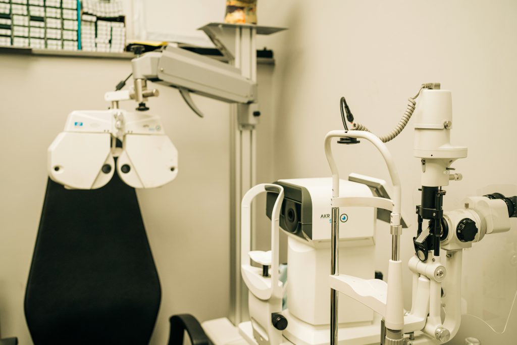 urządzenia dla badania wzroku