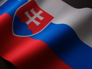zdjęcie słowackiej flagi