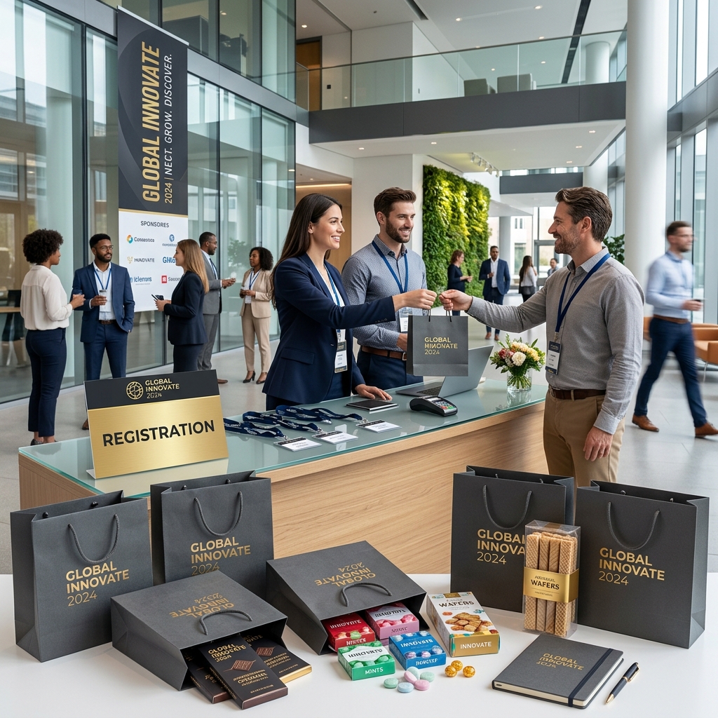 Słodycze reklamowe na eventach